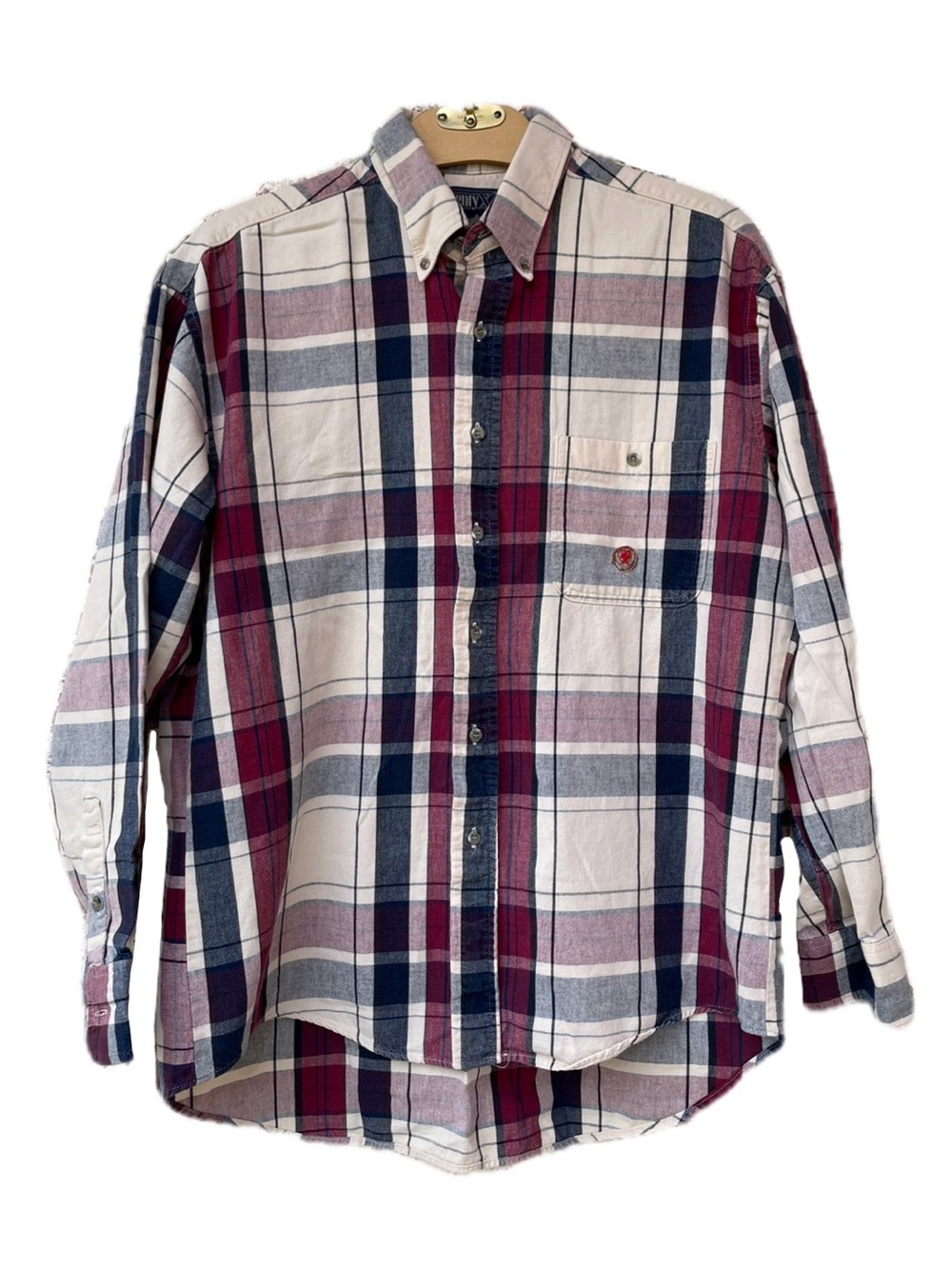 Wrangler | Twenty X 90s Y2k Plaid Button Down Shirt